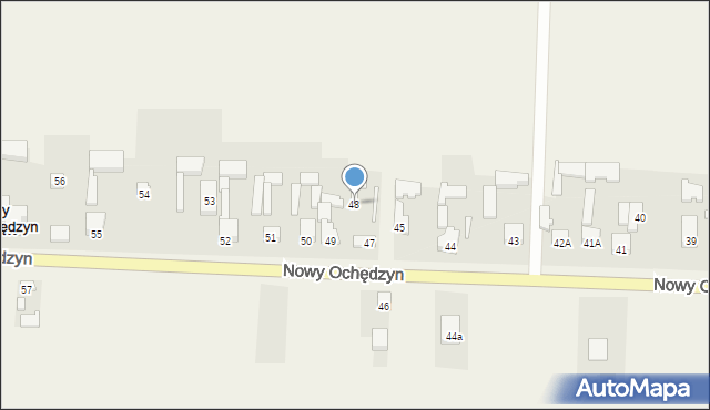 Nowy Ochędzyn, Nowy Ochędzyn, 48, mapa Nowy Ochędzyn