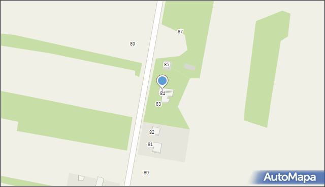 Nowy Odrowążek, Nowy Odrowążek, 84, mapa Nowy Odrowążek