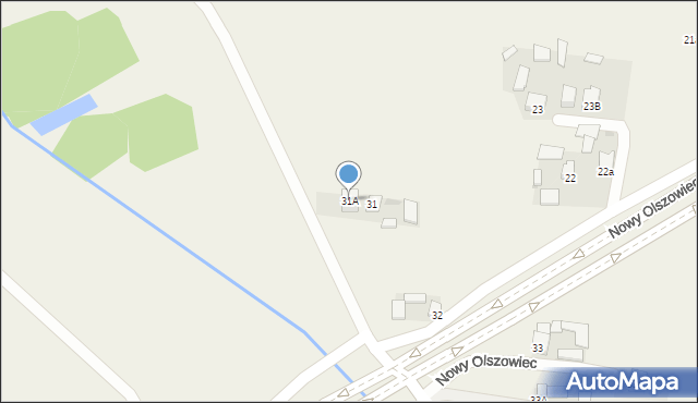 Nowy Olszowiec, Nowy Olszowiec, 31A, mapa Nowy Olszowiec