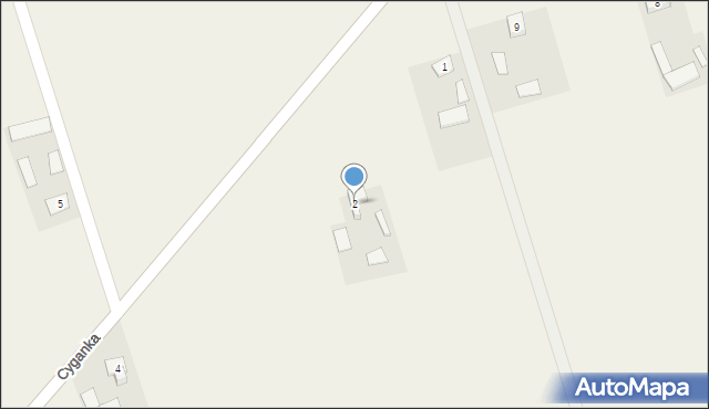 Nowy Oryszew, Nowy Oryszew, 2, mapa Nowy Oryszew