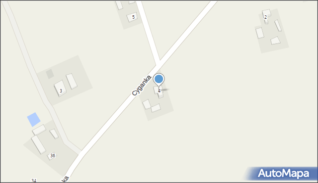 Nowy Oryszew, Nowy Oryszew, 4, mapa Nowy Oryszew