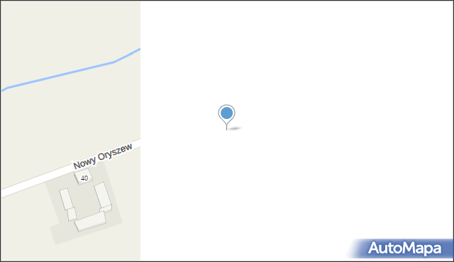 Nowy Oryszew, Nowy Oryszew, 42, mapa Nowy Oryszew