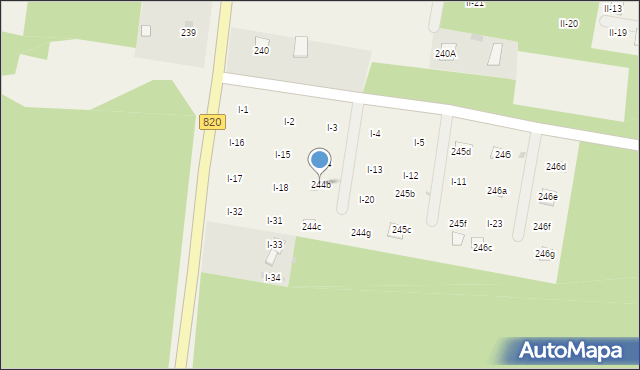 Nowy Orzechów, Nowy Orzechów, 244b, mapa Nowy Orzechów