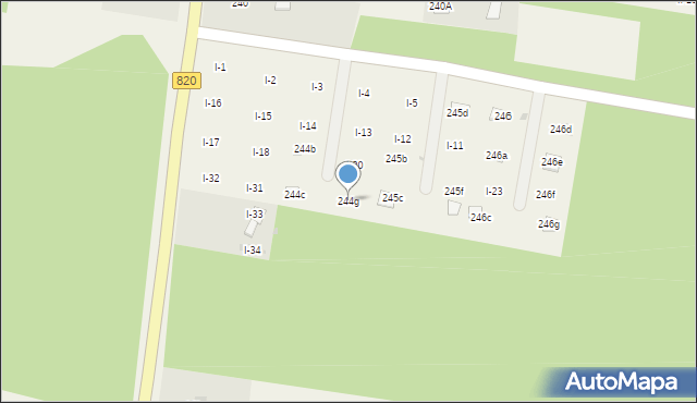 Nowy Orzechów, Nowy Orzechów, 244g, mapa Nowy Orzechów