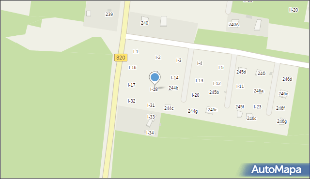 Nowy Orzechów, Nowy Orzechów, I-18, mapa Nowy Orzechów