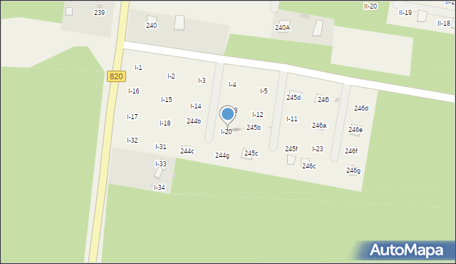 Nowy Orzechów, Nowy Orzechów, I-20, mapa Nowy Orzechów