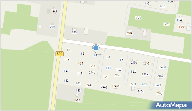 Nowy Orzechów, Nowy Orzechów, I-3, mapa Nowy Orzechów