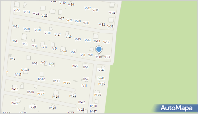 Nowy Orzechów, Nowy Orzechów, V-10, mapa Nowy Orzechów
