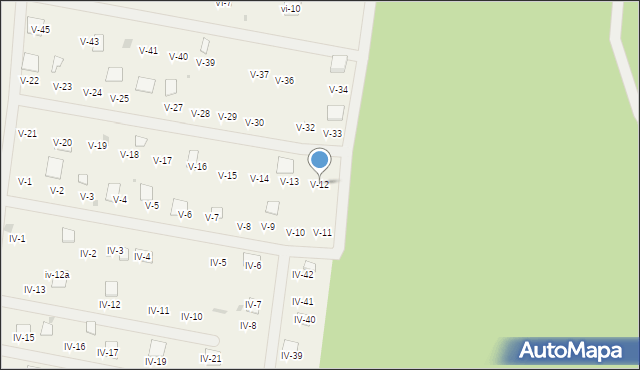 Nowy Orzechów, Nowy Orzechów, V-12, mapa Nowy Orzechów