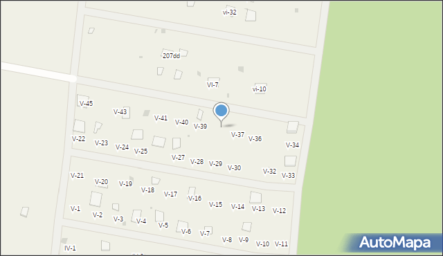 Nowy Orzechów, Nowy Orzechów, V-38, mapa Nowy Orzechów