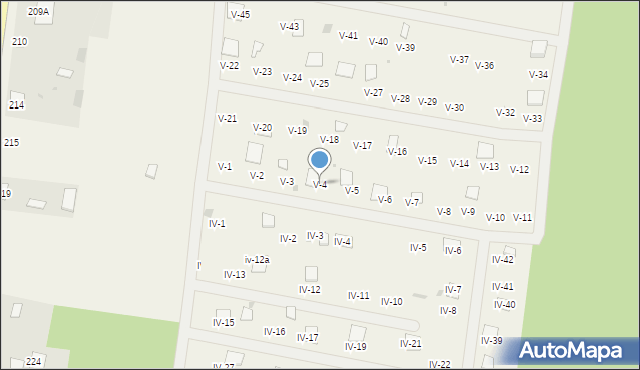 Nowy Orzechów, Nowy Orzechów, V-4, mapa Nowy Orzechów