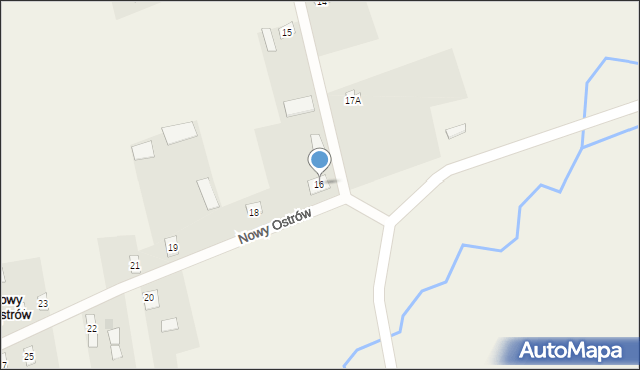 Nowy Ostrów, Nowy Ostrów, 16, mapa Nowy Ostrów