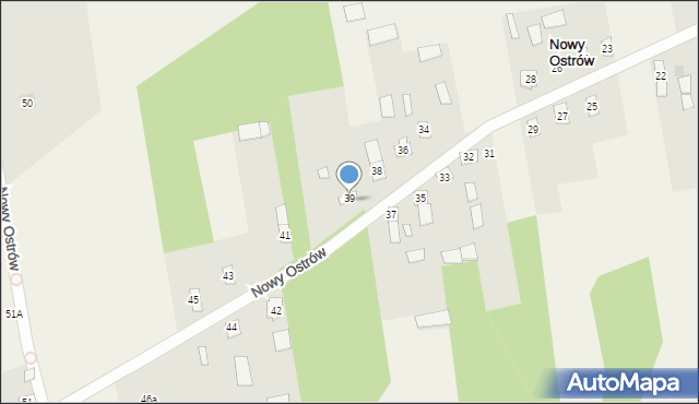 Nowy Ostrów, Nowy Ostrów, 40, mapa Nowy Ostrów