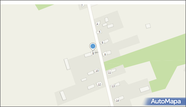 Nowy Ostrów, Nowy Ostrów, 8, mapa Nowy Ostrów