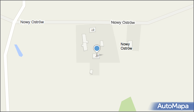 Nowy Ostrów, Nowy Ostrów, 20, mapa Nowy Ostrów