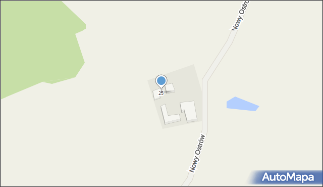 Nowy Ostrów, Nowy Ostrów, 25, mapa Nowy Ostrów