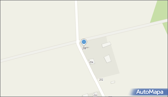 Nowy Pawłów, Nowy Pawłów, 206, mapa Nowy Pawłów