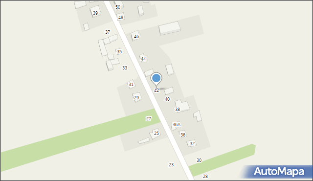 Nowy Pawłów, Nowy Pawłów, 42, mapa Nowy Pawłów