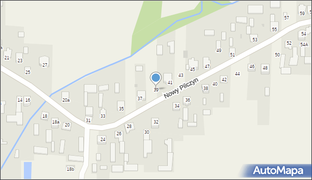 Nowy Pilczyn, Nowy Pilczyn, 39, mapa Nowy Pilczyn