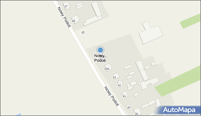 Nowy Podoś, Nowy Podoś, 44, mapa Nowy Podoś