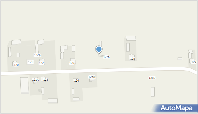 Nowy Pożóg, Nowy Pożóg, 127, mapa Nowy Pożóg