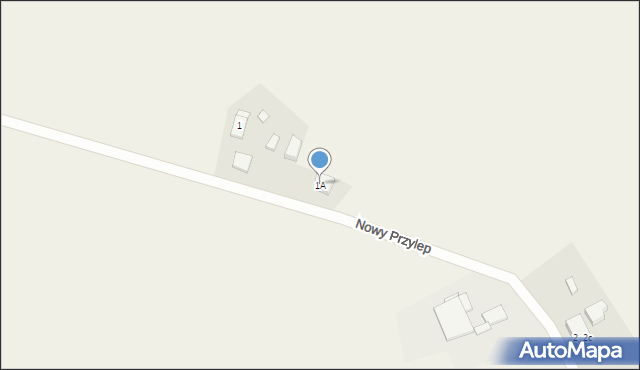 Nowy Przylep, Nowy Przylep, 1A, mapa Nowy Przylep