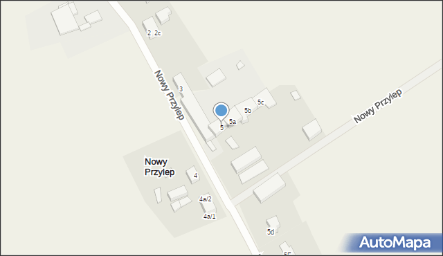 Nowy Przylep, Nowy Przylep, 5, mapa Nowy Przylep