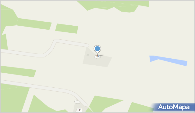 Nowy Radzic, Nowy Radzic, 40, mapa Nowy Radzic