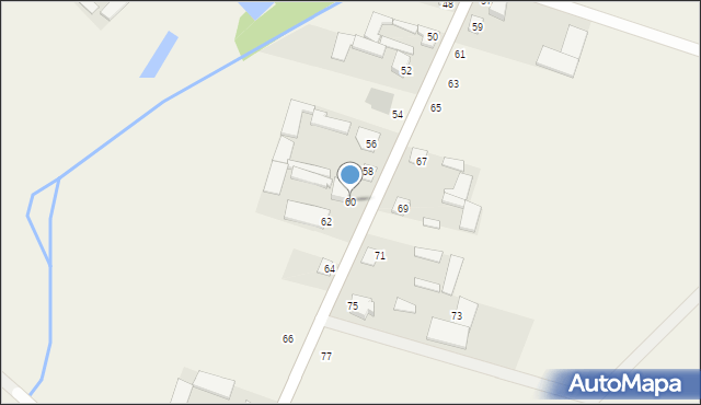 Nowy Ratyniec, Nowy Ratyniec, 60, mapa Nowy Ratyniec