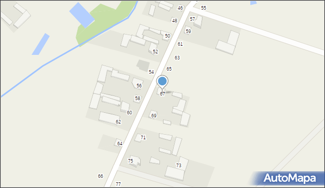 Nowy Ratyniec, Nowy Ratyniec, 67, mapa Nowy Ratyniec