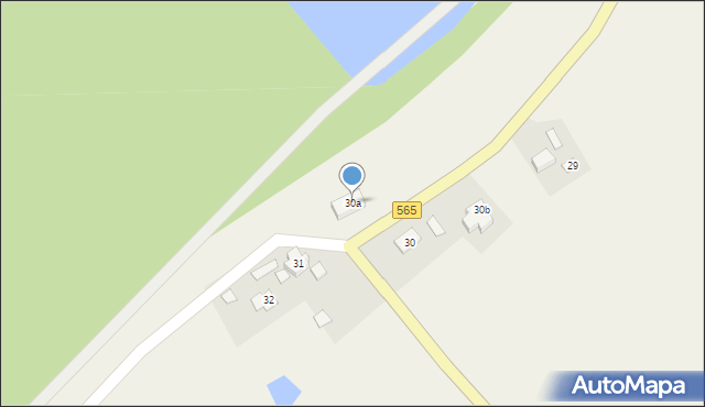 Nowy Secymin, Nowy Secymin, 30a, mapa Nowy Secymin