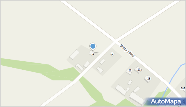 Nowy Sielc, Nowy Sielc, 2, mapa Nowy Sielc