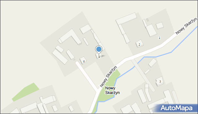 Nowy Skarżyn, Nowy Skarżyn, 4, mapa Nowy Skarżyn