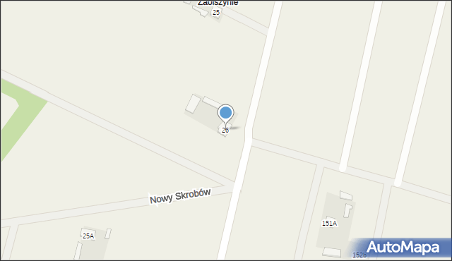 Nowy Skrobów, Nowy Skrobów, 26, mapa Nowy Skrobów