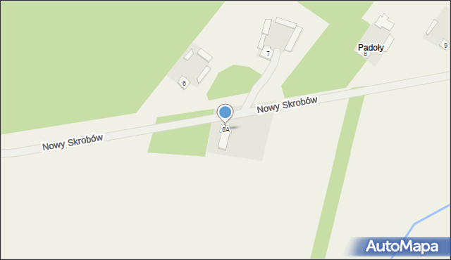 Nowy Skrobów, Nowy Skrobów, 6A, mapa Nowy Skrobów
