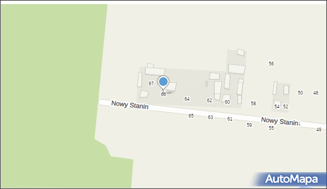 Nowy Stanin, Nowy Stanin, 66, mapa Nowy Stanin