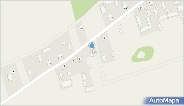 Nowy Strachocin, Nowy Strachocin, 7, mapa Nowy Strachocin