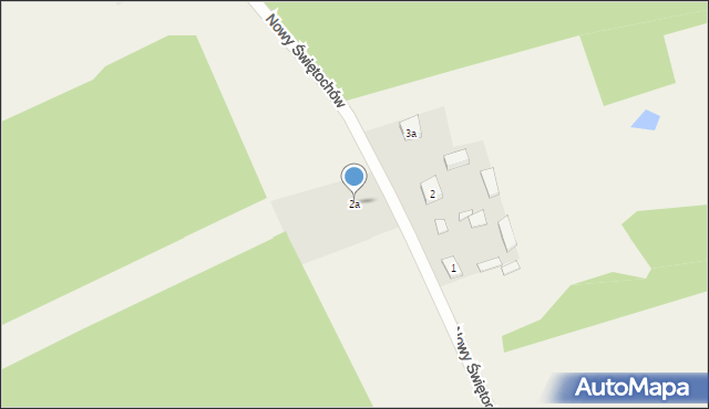 Nowy Świętochów, Nowy Świętochów, 2a, mapa Nowy Świętochów