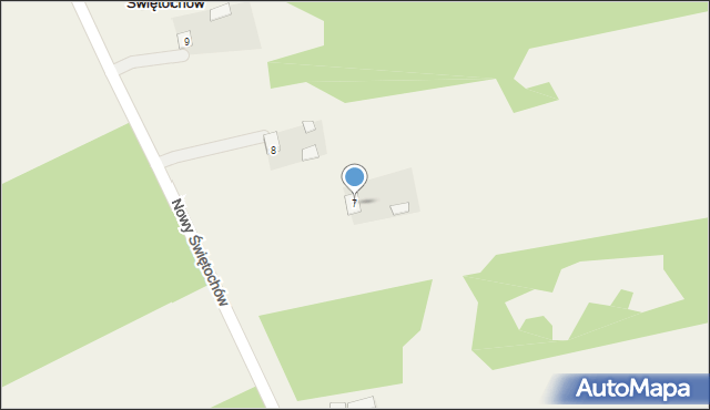 Nowy Świętochów, Nowy Świętochów, 7, mapa Nowy Świętochów
