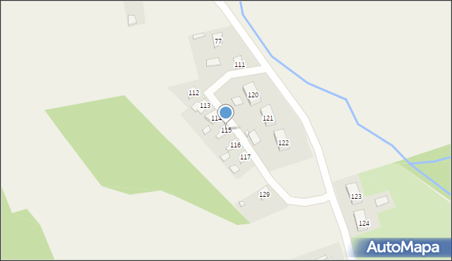 Nowy Świętów, Nowy Świętów, 115, mapa Nowy Świętów