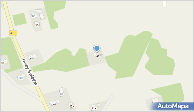 Nowy Świętów, Nowy Świętów, 94a, mapa Nowy Świętów