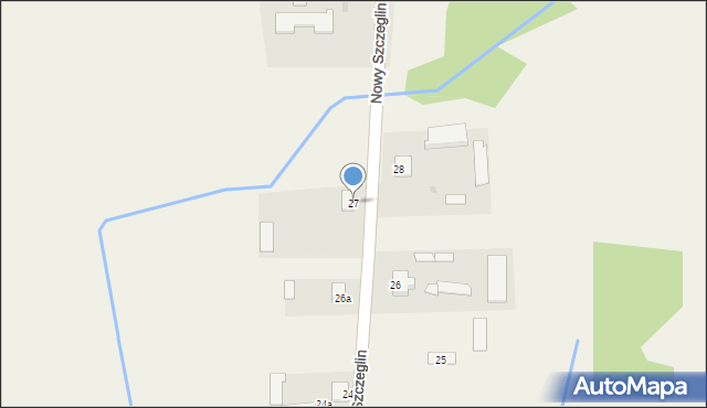 Nowy Szczeglin, Nowy Szczeglin, 27, mapa Nowy Szczeglin