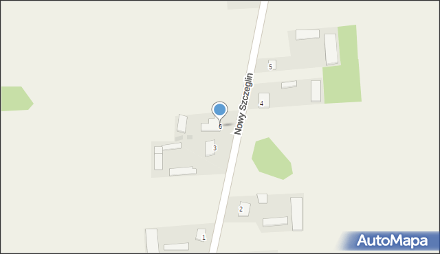 Nowy Szczeglin, Nowy Szczeglin, 6, mapa Nowy Szczeglin