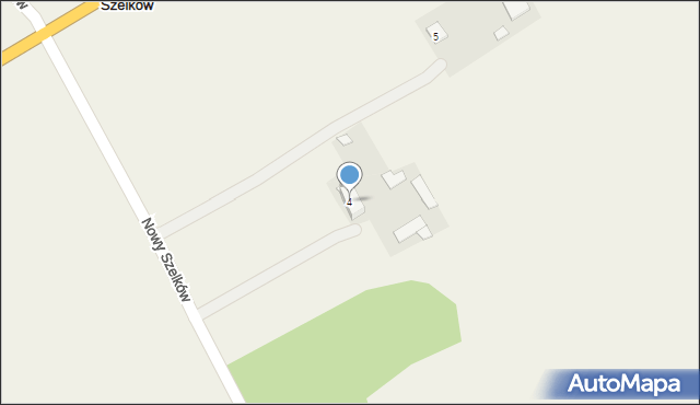 Nowy Szelków, Nowy Szelków, 4, mapa Nowy Szelków