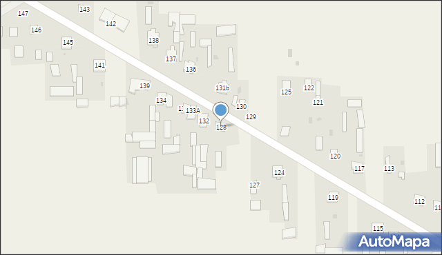 Nowy Uścimów, Nowy Uścimów, 128, mapa Nowy Uścimów