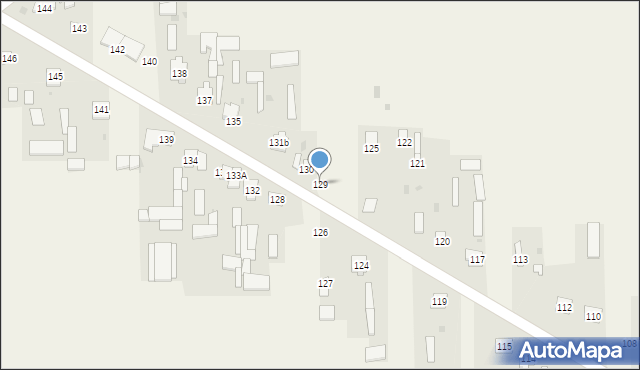 Nowy Uścimów, Nowy Uścimów, 129, mapa Nowy Uścimów