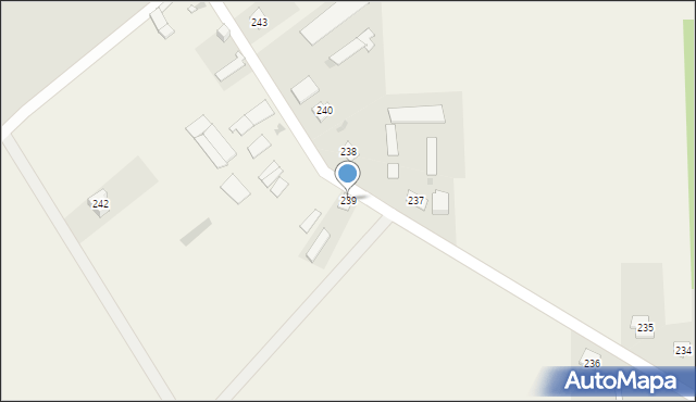 Nowy Uścimów, Nowy Uścimów, 239, mapa Nowy Uścimów