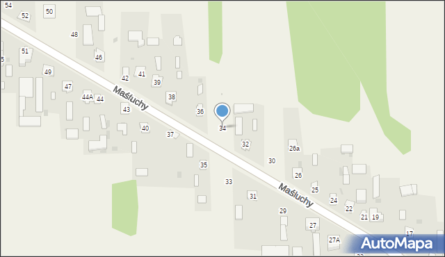 Nowy Uścimów, Nowy Uścimów, 34, mapa Nowy Uścimów