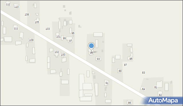 Nowy Uścimów, Nowy Uścimów, 95, mapa Nowy Uścimów