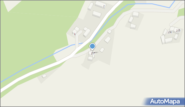 Nowy Waliszów, Nowy Waliszów, 107, mapa Nowy Waliszów